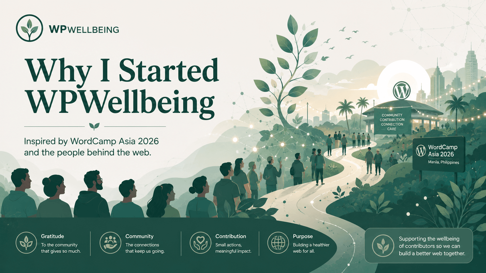 Why I Started WPWellbeing After WordCamp Asia 2026